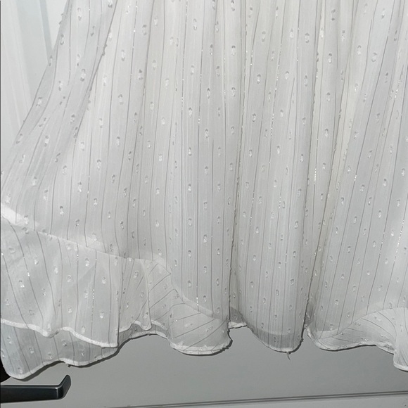 Ramy Brook White Ruffle Dress - Picture 5 of 14